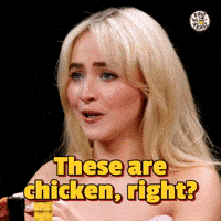 Sabrina Carpenter Hot Ones GIF by First We Feast