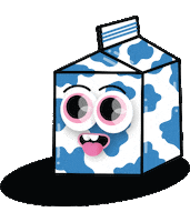 Food Milk Sticker by YAICECREAM