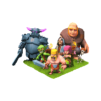 clash of clans STICKER by imoji