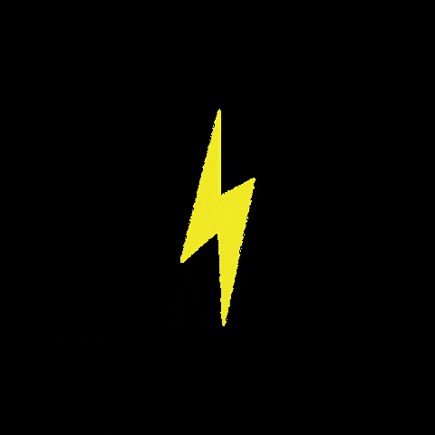 landau giphygifmaker yellow social media lightning GIF