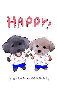 Happy Sticker
