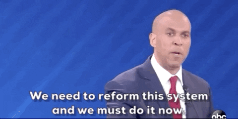 Democratic Debate We Need To Reform This System And We Must Do It Now GIF by GIPHY News