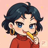 French Fry Smirk GIF by Persona