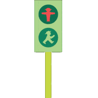 Berlin Walker Sticker by Ampelmann