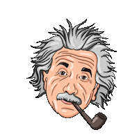 Einstein Sticker