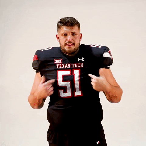 Tj Storment GIF by Texas Tech Football