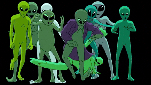 Dancing alien GIF (GIPHY)