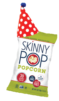 Birthday Popcorn Sticker by SkinnyPop