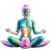 Woman Glow Sticker
