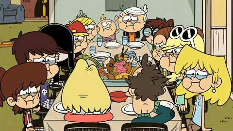 the loud house dinner GIF by Nickelodeon