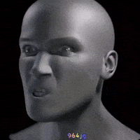 Angry Funny Face GIF