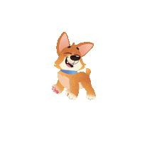 Happy Cartoon Sticker by Pawtitas