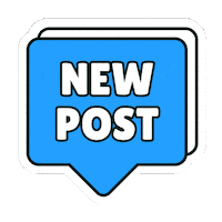 New Post Sticker