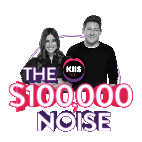 australianradionetwork giphyupload the noise kiis 1011 the kiis 100 Sticker