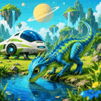 Dinosaurs Coming GIF