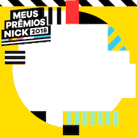 meus premios nick win Sticker by Nickelodeon