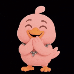 Happy Pink GIF