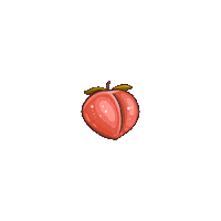 WTFSocial unge pfirsich wtf social papaplatte Sticker