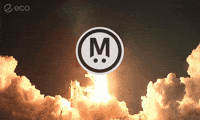 To The Moon Crypto GIF by Eco