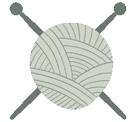 Sysleriget knitting garn strikke sysleriget Sticker