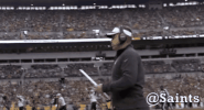Nfl Saints Gameday GIF by New Orleans Saints