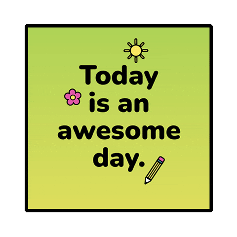 Pop Out Today Is The Day Sticker