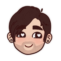 Lucas Fresno Sticker by Carol Feijó