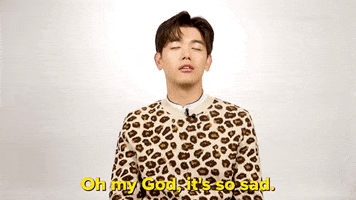 Sad Eric Nam GIF by BuzzFeed