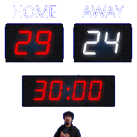 24 Away Sticker