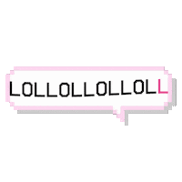 Pink Lol Sticker by Oh Polly