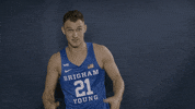 Byu Basketball Gocougs GIF by BYU Cougars
