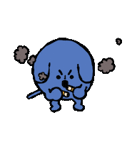 Dog Sticker by Andrew Onorato