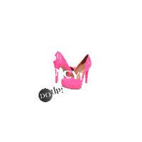 doup shoes salto sapato doup Sticker
