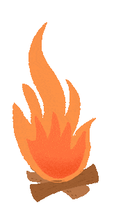 Fall Orange Sticker by studioumi