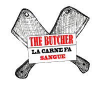 The Butcher Sticker by Macelleria Callegari