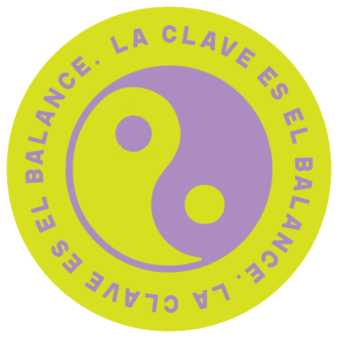 thewabisabimx giphyupload good vibes balance yingyang Sticker