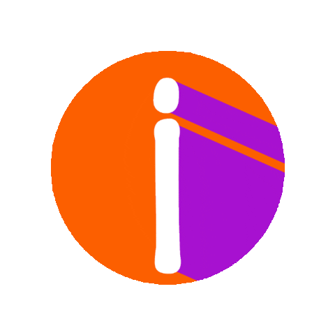 Orange Abc Sticker