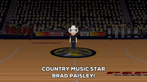 brad paisley concert GIF by South Park 