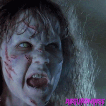 The Exorcist Horror GIF by absurdnoise
