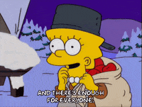 Lisa Simpson Winter GIF by The Simpsons
