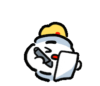 cankingsketch 流汗 canking 畫畫 空罐王 Sticker