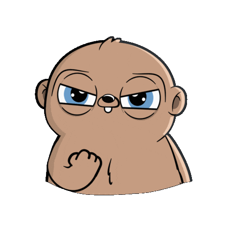 Angry Do It Sticker by Fugz Official