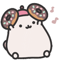 Cat Vibing Sticker