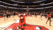 benny the bull nba GIF by Chicago Bulls