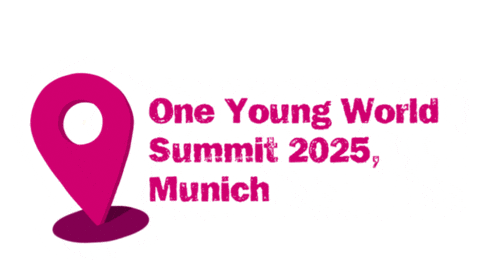 One Young World Munich Sticker by AstraZeneca Young Health Programme