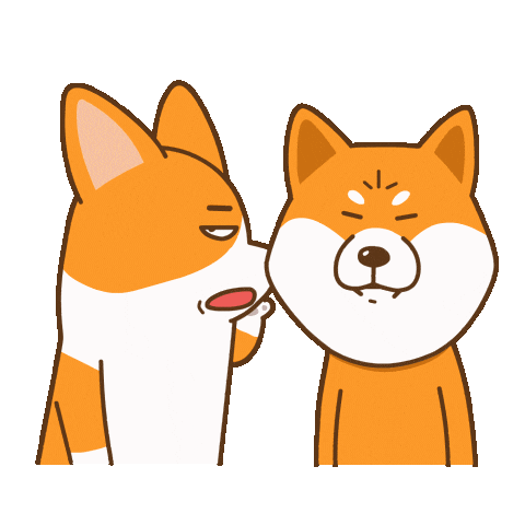 Corgi Shiba Sticker