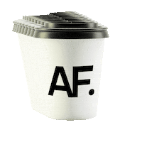 Coffee Af Sticker by April Ford