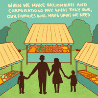 Tax The Rich Amazon GIF by INTO ACTION