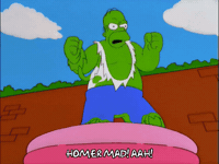 Angry Episode 18 GIF by The Simpsons