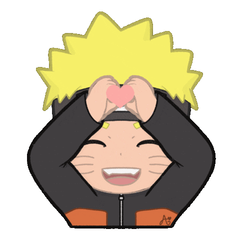 Naruto Shippuden Love Sticker